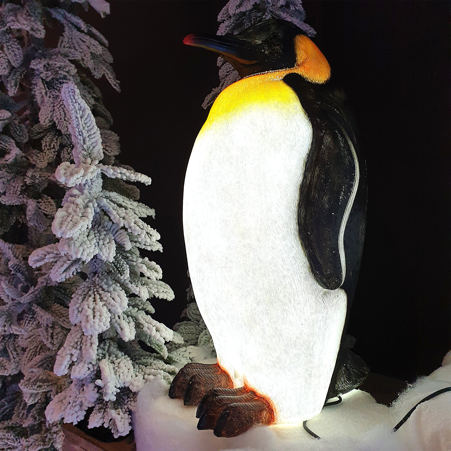 LED Pinguin Zélian Kaltweiß 8 LEDs 1